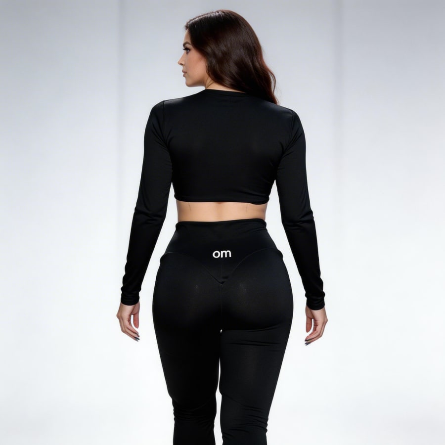 Maquila jumpsuit v-back frente vino oscuro Colombia fabricante directo ropa deportiva