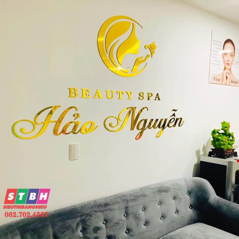 Bảng hiệu Hảo Spa