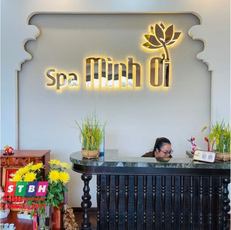 Bảng hiệu Spa Mình ơi