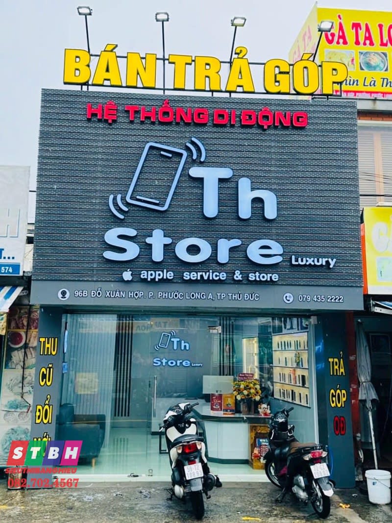 Bảng hiệu apple store
