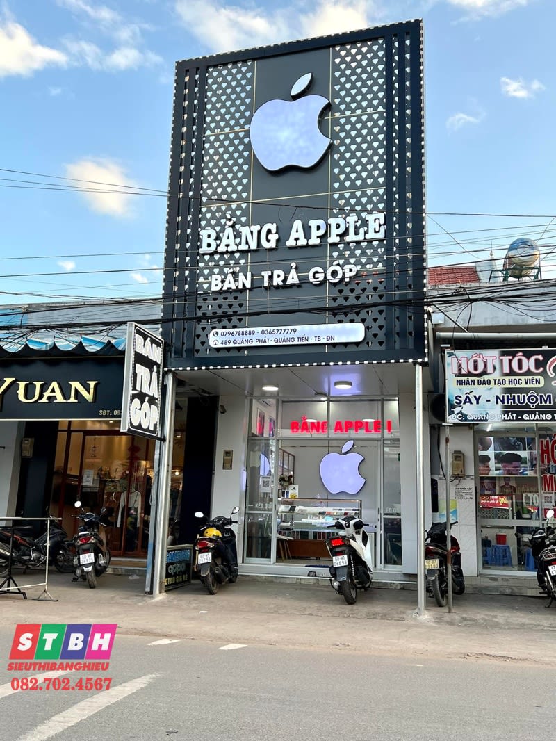 Bảng hiệu Bằng Apple