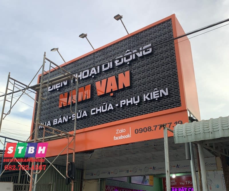 Bảng hiệu Điện thoại Nam Vạn