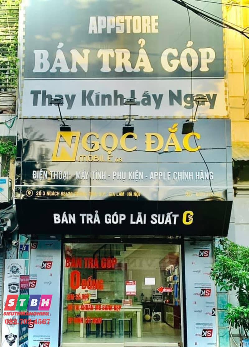 Bảng hiệu Ngọc Đắc