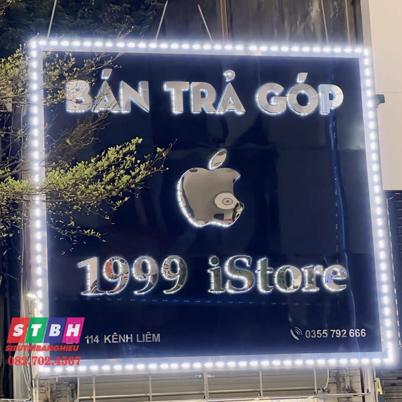 Bảng hiệu điện thoại