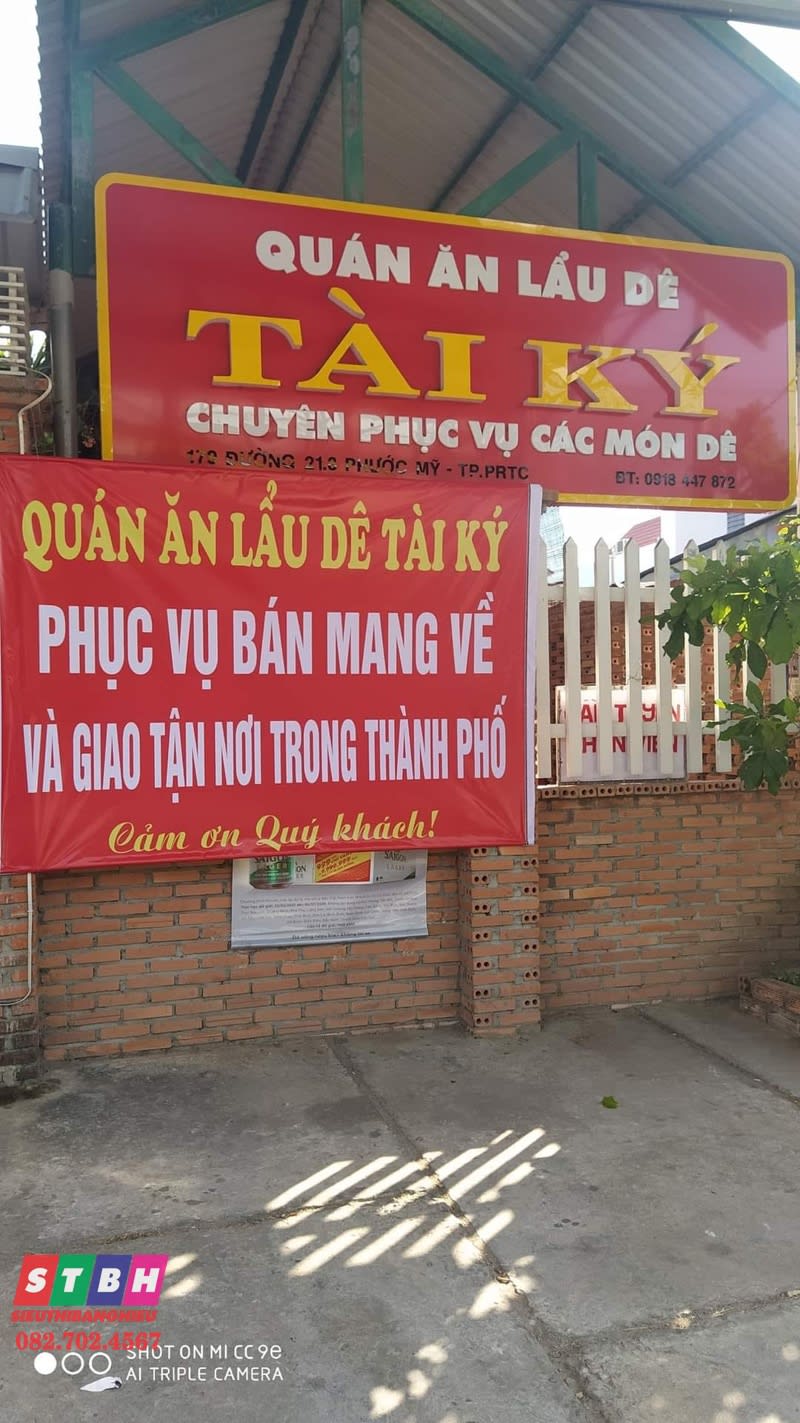 Bảng hiệu lẫu dê