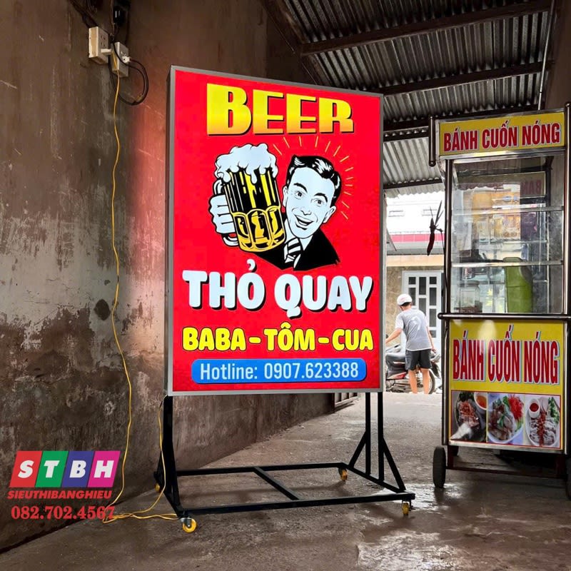 Hộp đèn quán ăn