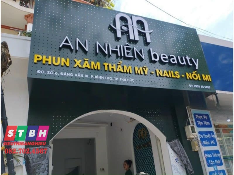 Bảng hiệu An Nail