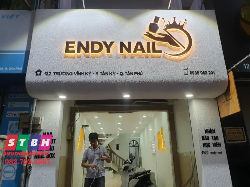 Bảng hiệu Endy Nail