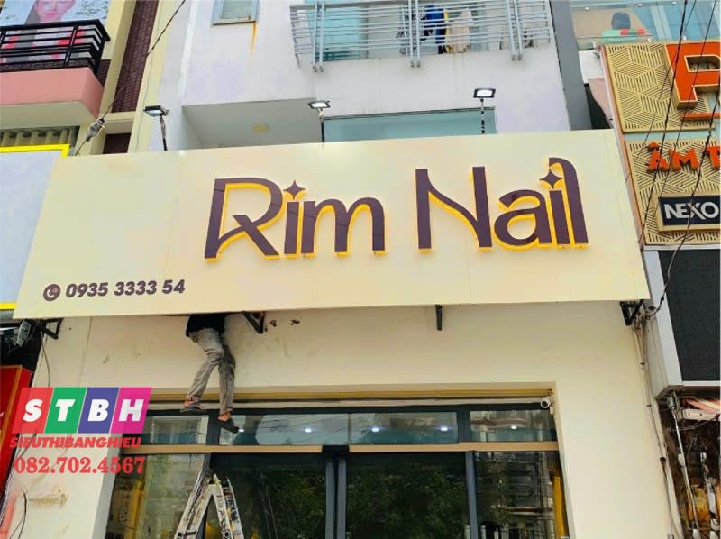 Bảng hiệu Rim Nail