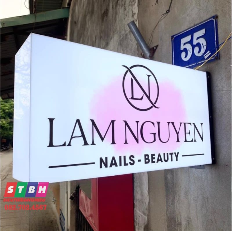Hộp đèn nail