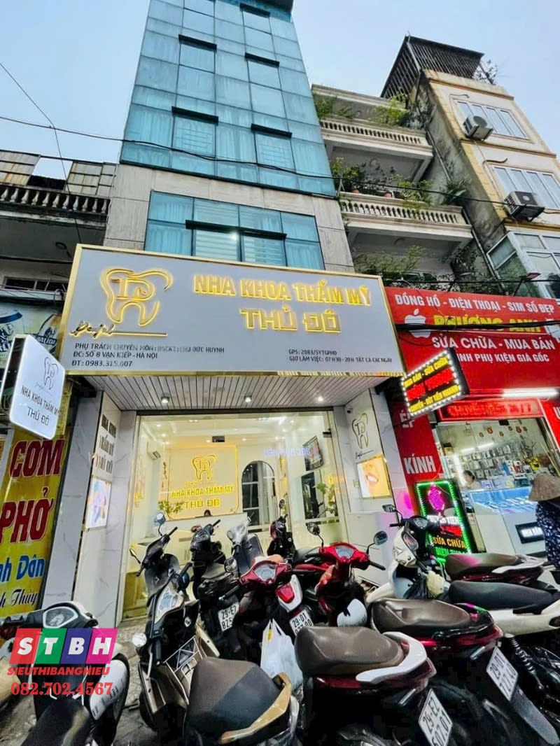 Bảng hiệu nha khoa thủ đô