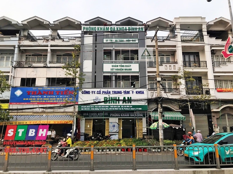 Bảng hiệu phòng khám khoa nhi