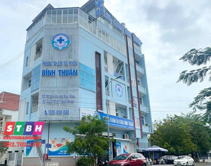 Bảng hiệu phòng khám đa khoa