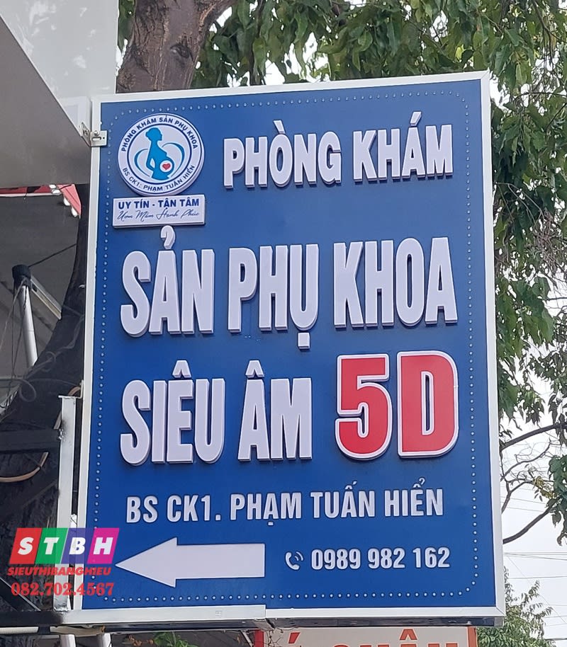 Bảng hiệu sản phụ khoa