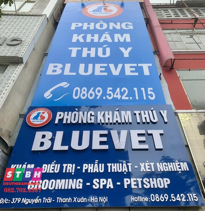 Bảng hiệu phòng khám thú y