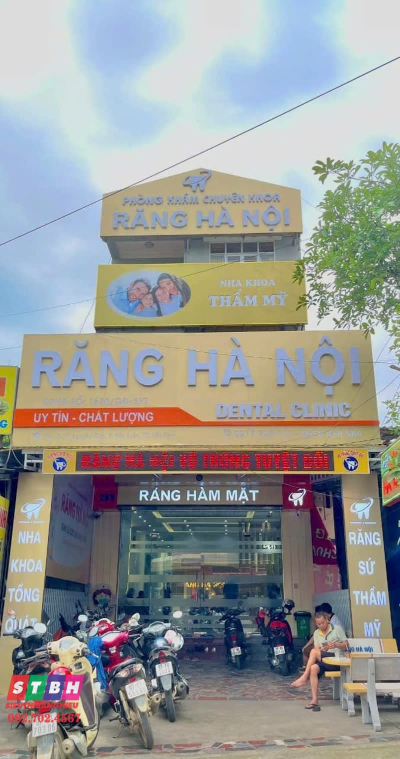 Bảng hiệu răng hà nội