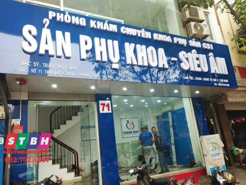 Bảng hiệu sản phụ khoa