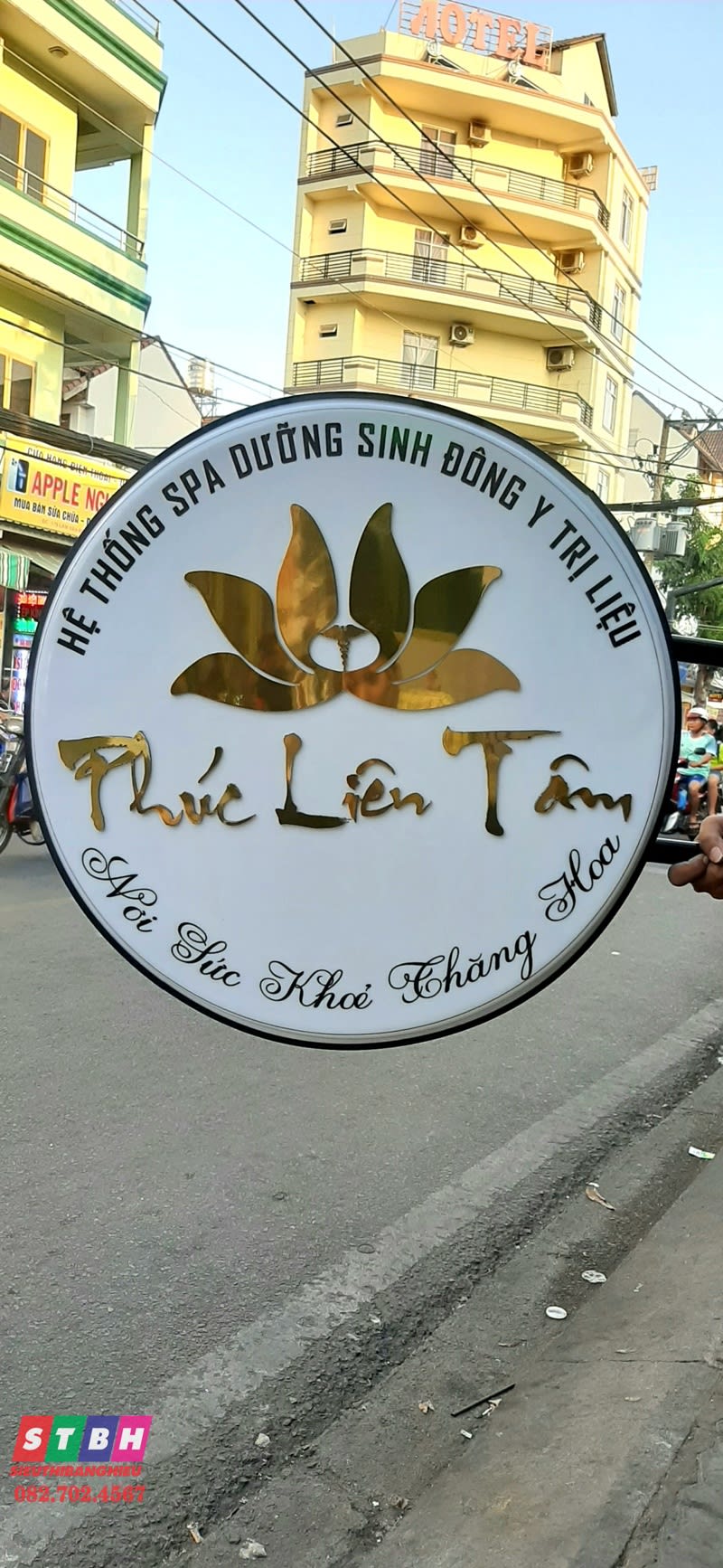 Hộp đèn Spa