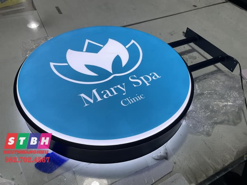Hộp đèn led hút nổi
