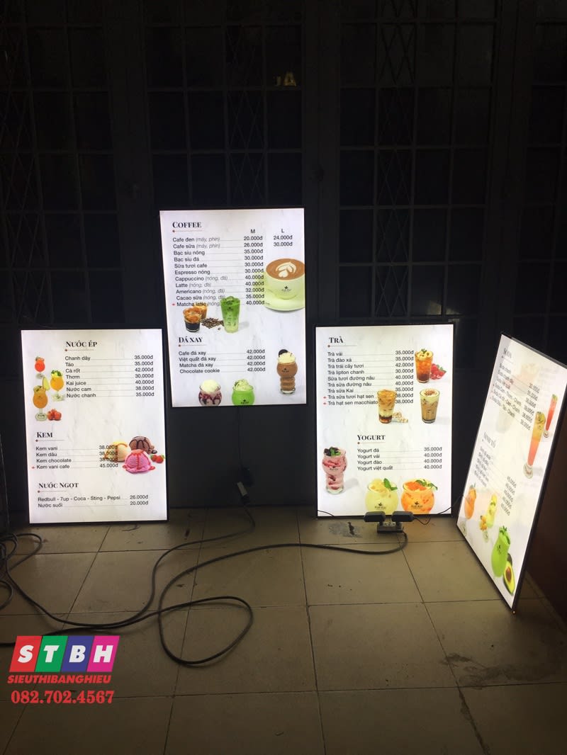 Hộp đèn siêu mỏng hiện đại, ánh sáng đều và tiết kiệm điện