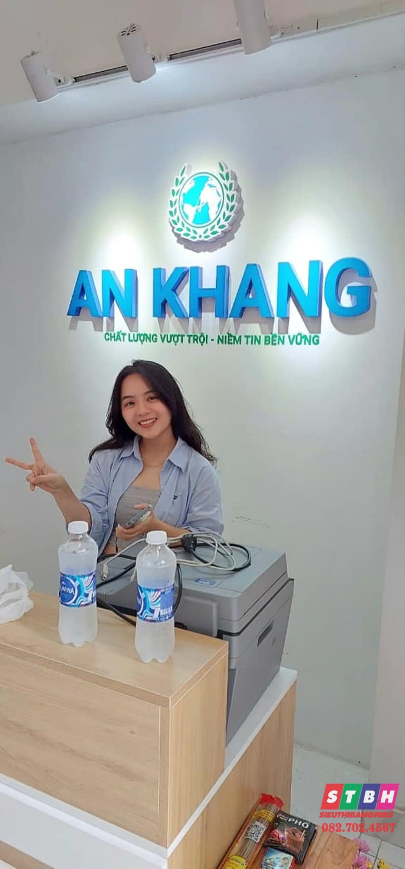 Chữ nỗi mica An Khang