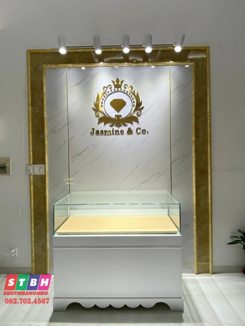Chử nổi inox đẹp