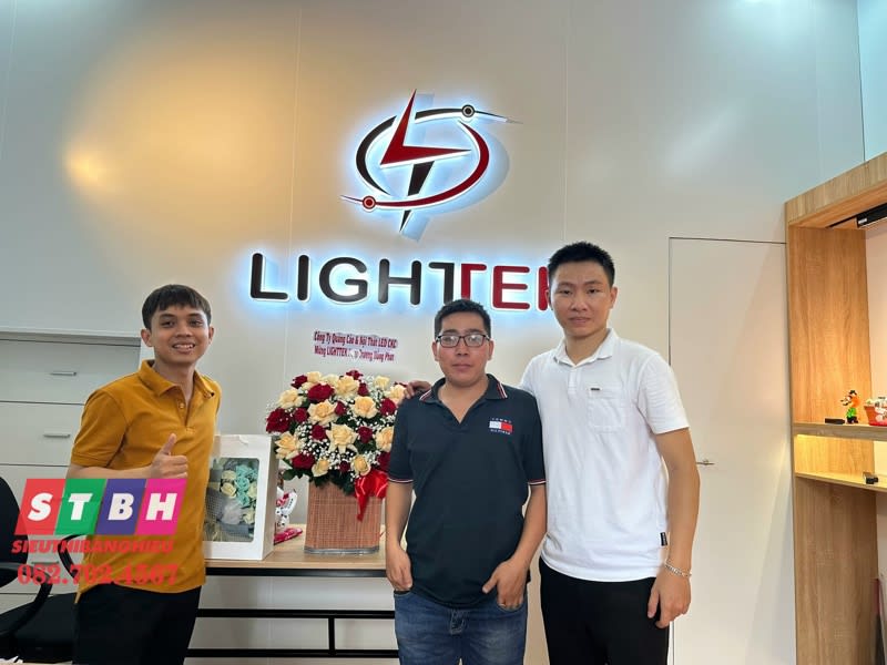 Chữ nỗi alu led Lightek