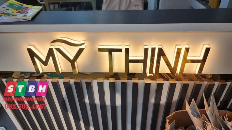 Chử nổi alu led Mỹ Thịnh