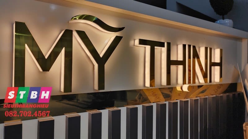 Chữ nỗi alu led Mỹ Thịnh