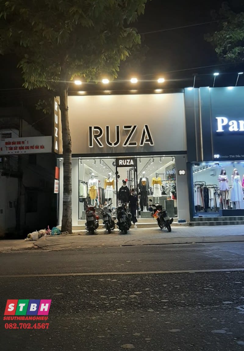 Chữ nỗi Alu Led Ruza