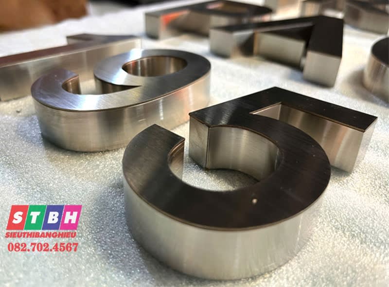 Chử nởi inox bạc