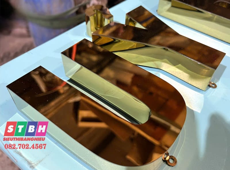Chử nổi inox giá rẻ