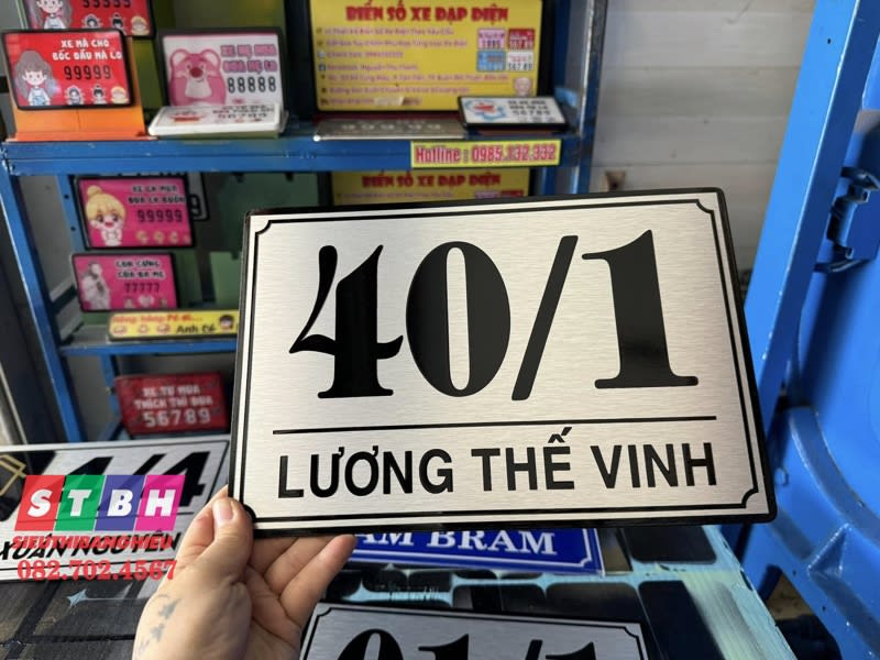 Bảng số nhà alu Lương Thế Vinh