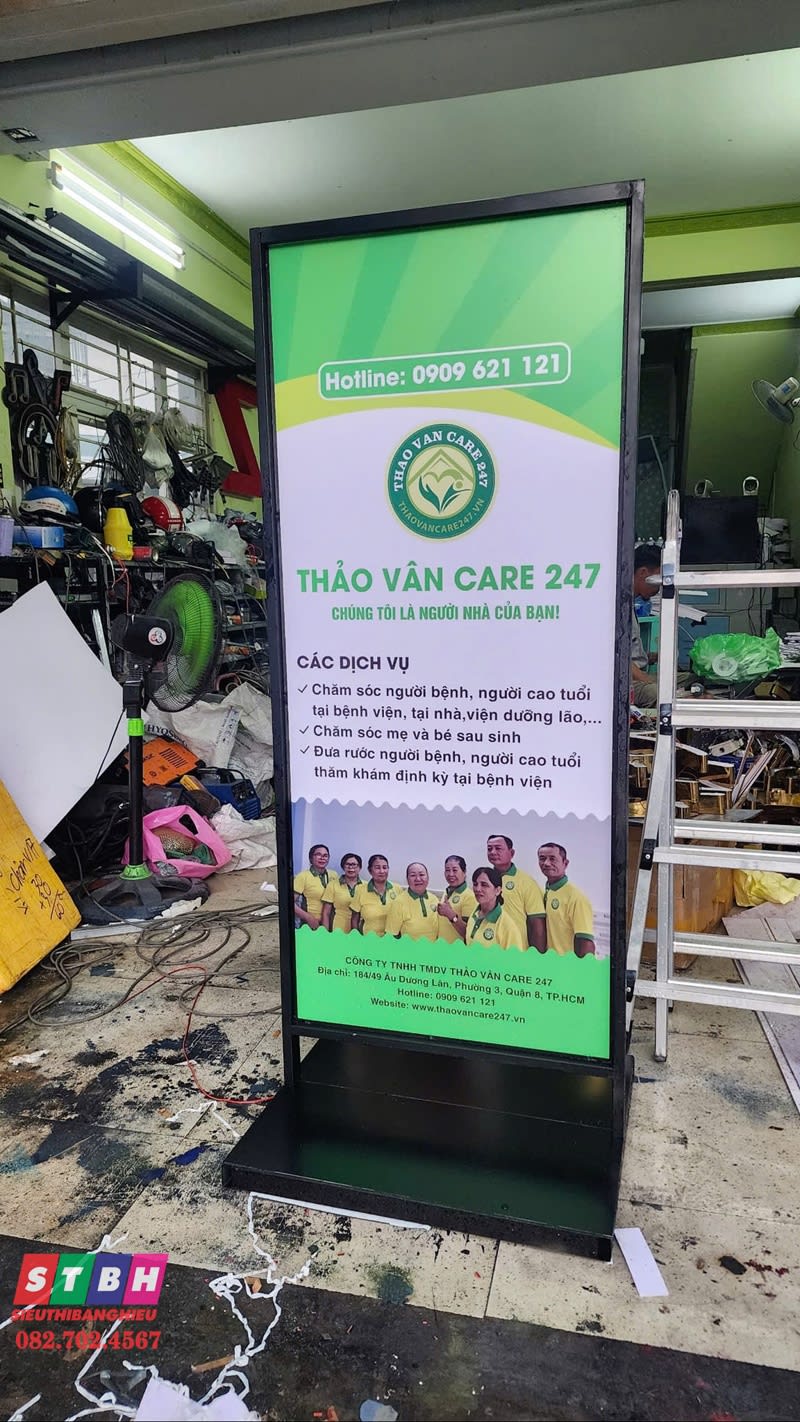 Standee 2 mặt