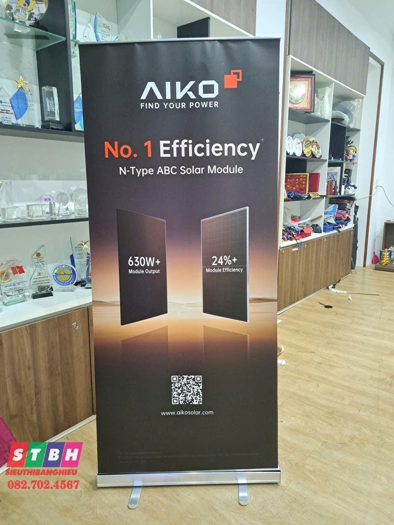 Standee quảng cáo Aiko