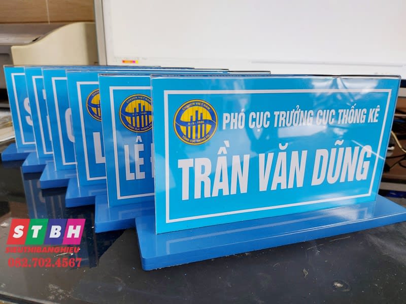 Bảng tên chức danh Trần Văn Dũng