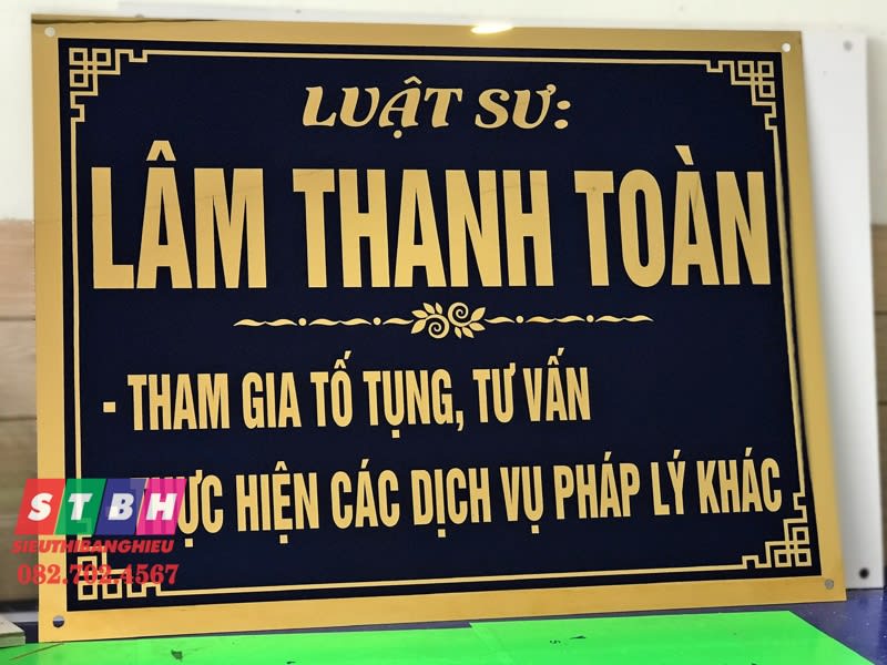 Bảng tên chức danh