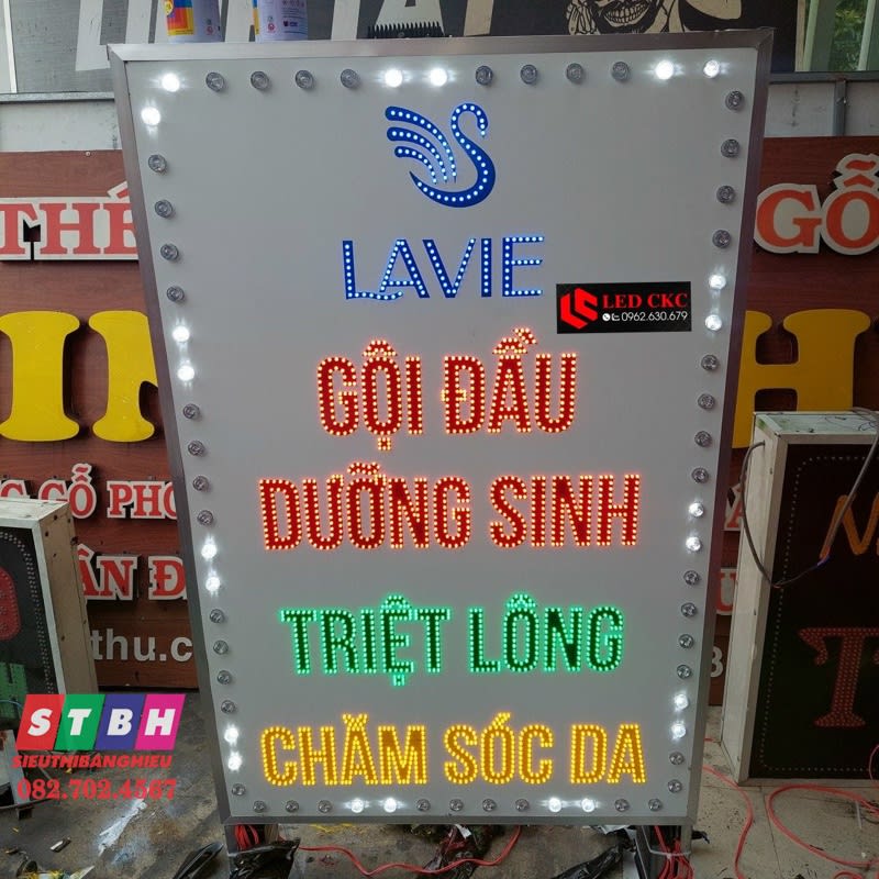 Bảng hiệu led Lavie