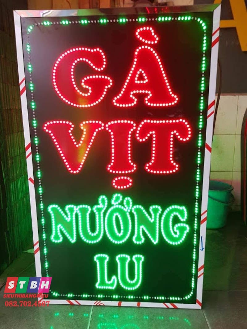 Hộp đèn led Gà Vịt