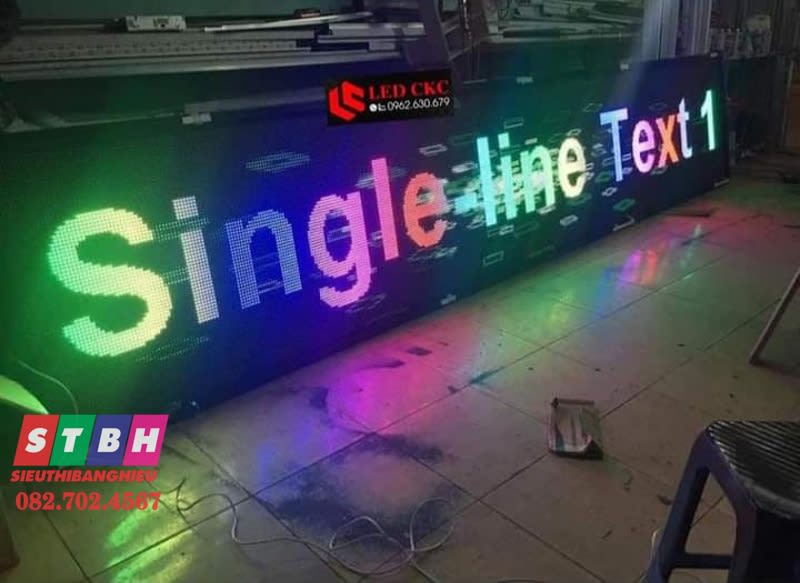 Led chạy chữ Single