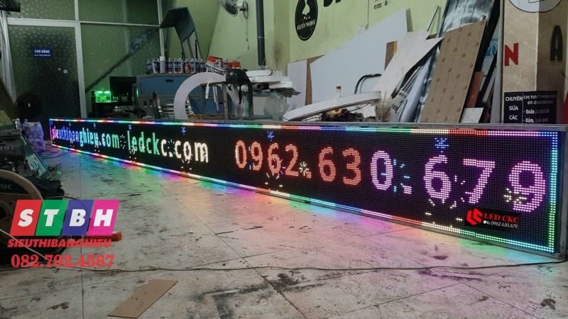 Bảng led chạy chữ