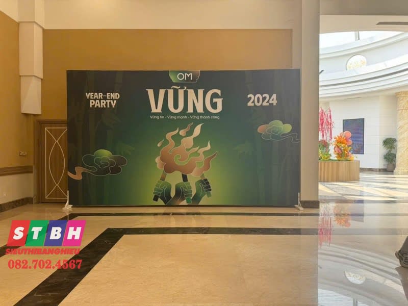 Backdrop sự kiện Vững