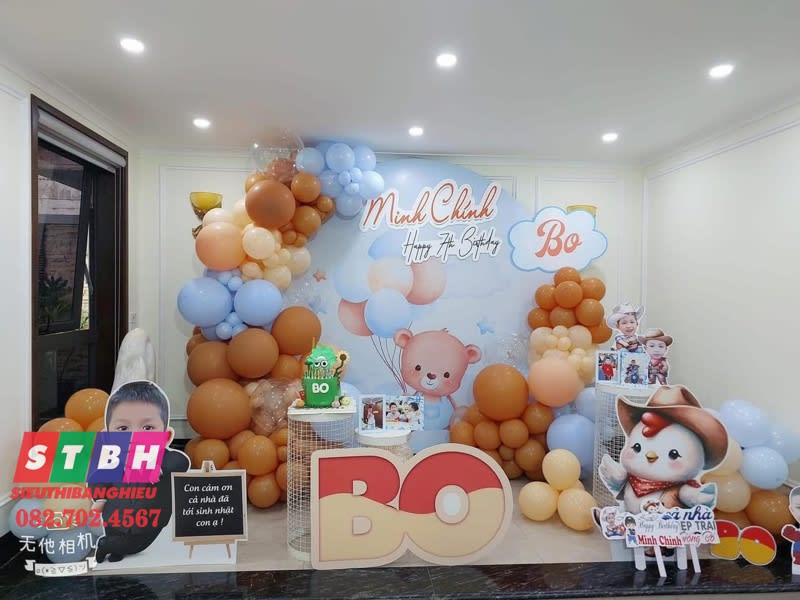 Backdrop Sinh nhật