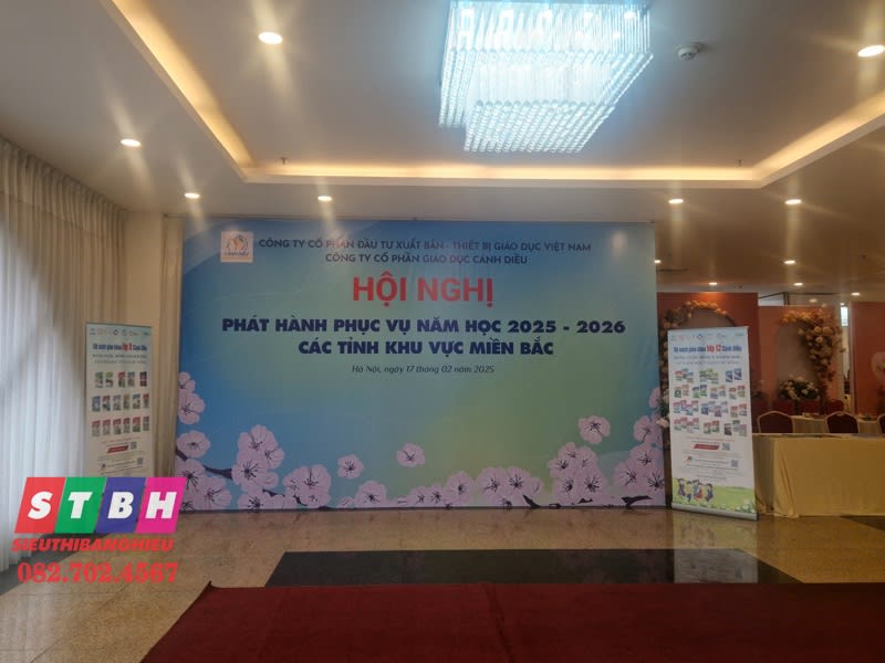Backdrop hội nghị