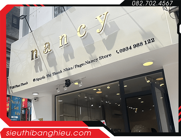 50+ Mẫu Bảng Hiệu Shop Quần Áo Đẹp 2025 – Từ Basic Đến Luxury