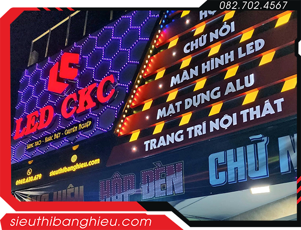 Giá Làm Bảng Hiệu Quảng Cáo Tại TP.HCM Mới Nhất 2025