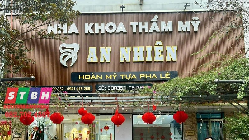 Bảng hiệu nha khoa có tuổi thọ sử dụng lâu dài