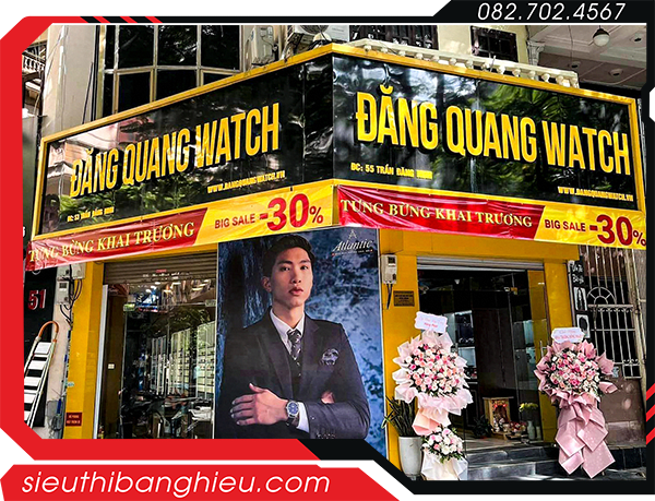 Bảng hiệu đồng hồ