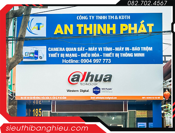 Bảng Hiệu Cửa Hàng Máy Tính