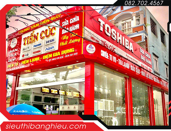 Bảng hiệu điện lạnh